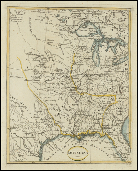 44-South, Texas, Midwest and Plains Map By Theophil Ehrmann