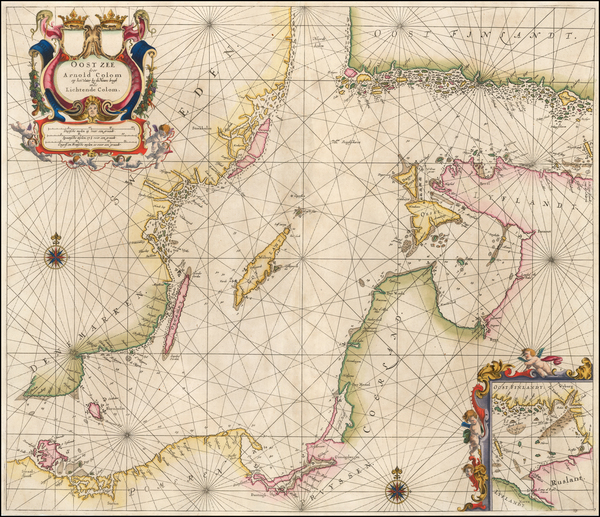 67-Poland, Baltic Countries and Scandinavia Map By Arnold Colom