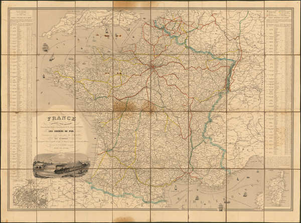 83-France Map By Alexandre Vuillemin