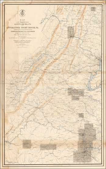 49-Mid-Atlantic and Southeast Map By U.S. War Department