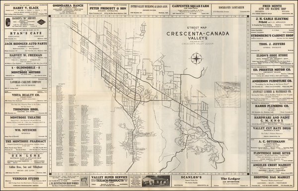 21-California Map By Leonard H. Young