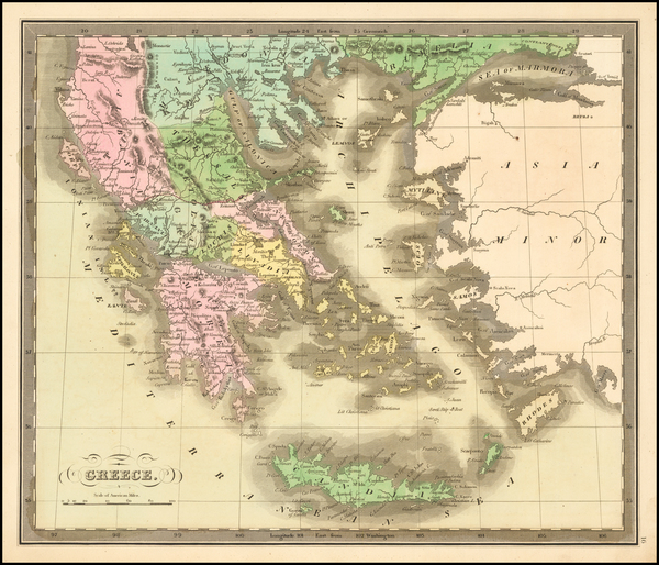 13-Balkans, Turkey, Balearic Islands and Greece Map By Jeremiah Greenleaf