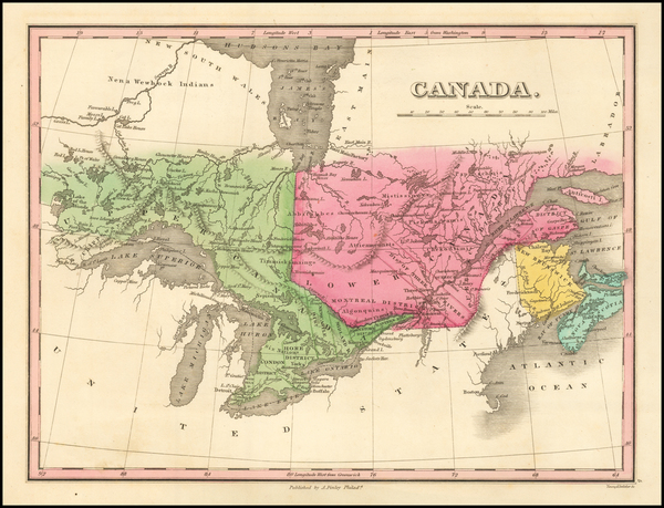 89-Midwest, Canada and Eastern Canada Map By Anthony Finley