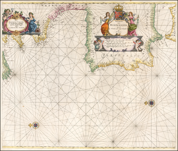 80-France and Spain Map By Arnold Colom