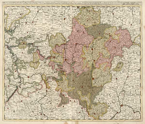 97-Europe and Germany Map By Gerard Valk