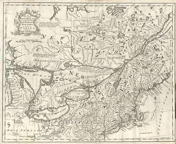 64-New England, Mid-Atlantic and Midwest Map By John Gibson