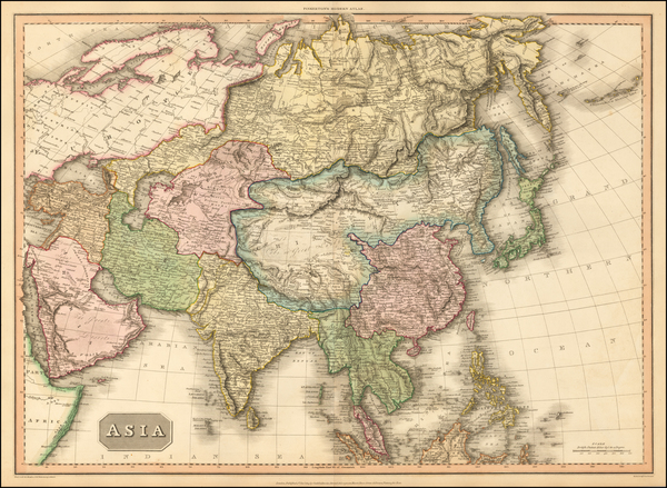 40-Asia and Asia Map By John Pinkerton