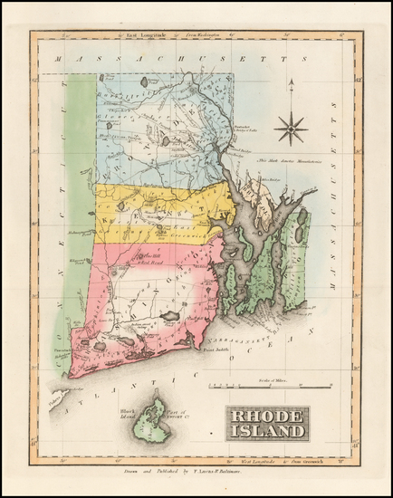 6-New England Map By Fielding Lucas Jr.