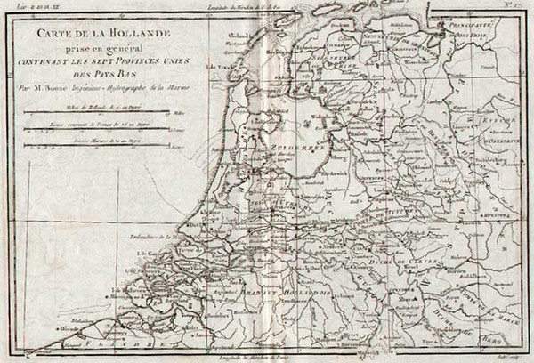 29-Europe and Netherlands Map By Rigobert Bonne