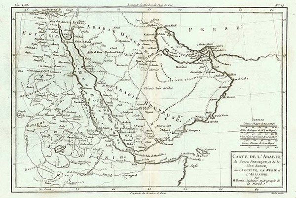 37-Asia and Middle East Map By Rigobert Bonne