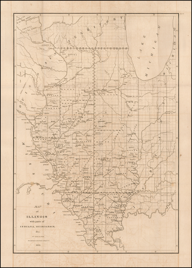 97-Midwest Map By David Hugh Burr