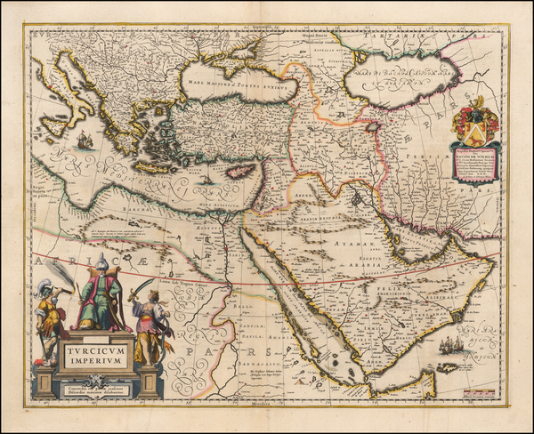 13-Turkey, Mediterranean, Middle East, Turkey & Asia Minor and Balearic Islands Map By Willem 