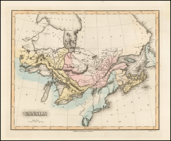 21-Midwest and Canada Map By Fielding Lucas Jr.