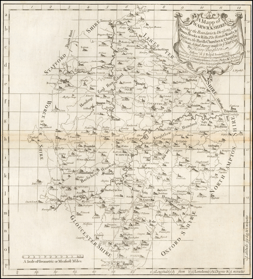 1-British Isles Map By Henry Beighton