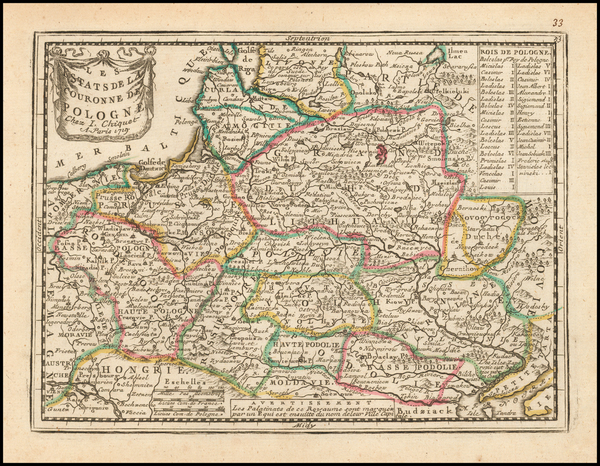 1-Poland Map By Jacques Chiquet