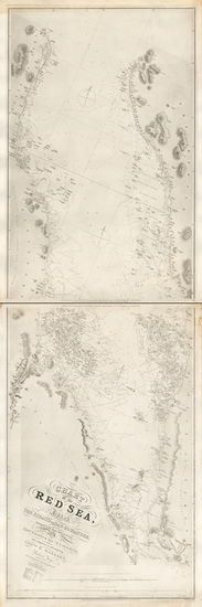 36-Middle East, Holy Land and Egypt Map By J & C Walker / East India Company