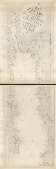 95-Middle East, Holy Land and Egypt Map By J & C Walker / East India Company