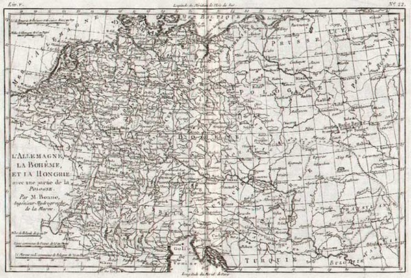 52-Europe, Poland, Czech Republic & Slovakia, Baltic Countries and Germany Map By Rigobert Bon