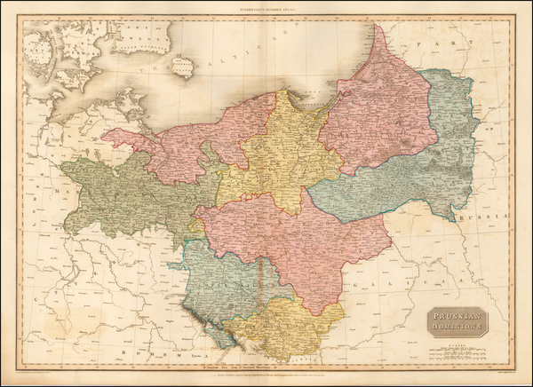 1-Poland, Baltic Countries and Germany Map By John Pinkerton