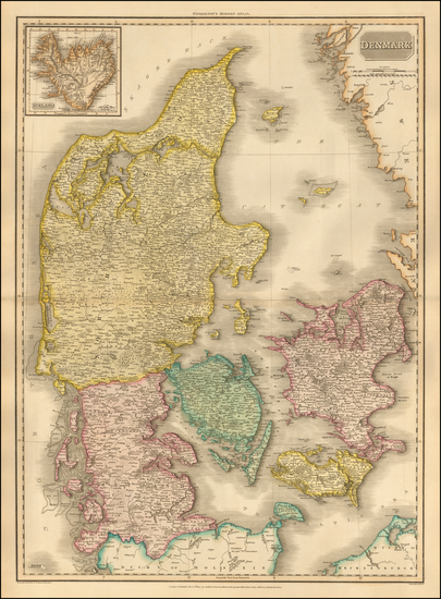 66-Denmark Map By John Pinkerton