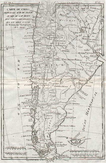 33-South America Map By Rigobert Bonne