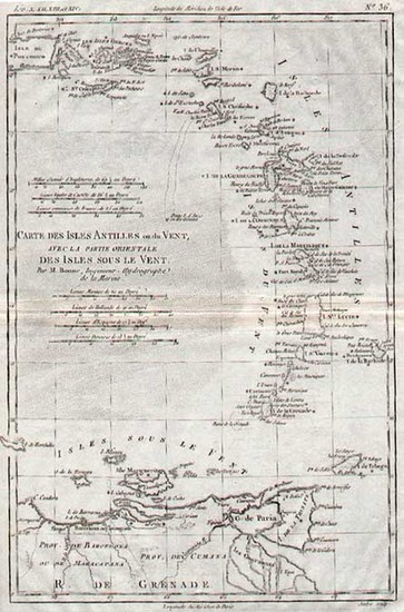 7-Caribbean Map By Rigobert Bonne