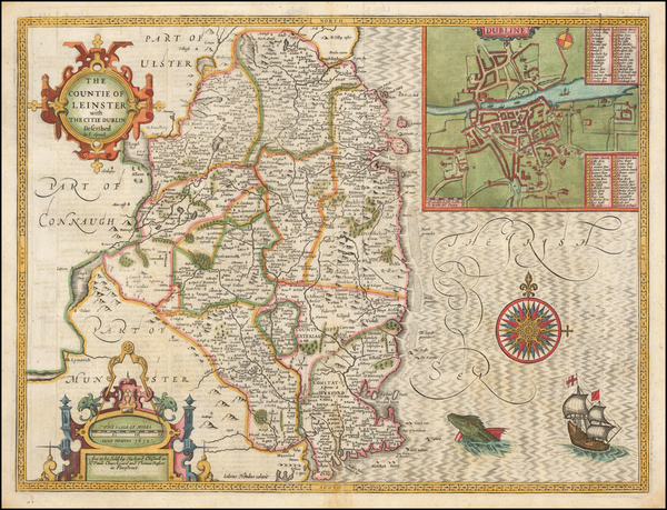 1-Ireland Map By John Speed