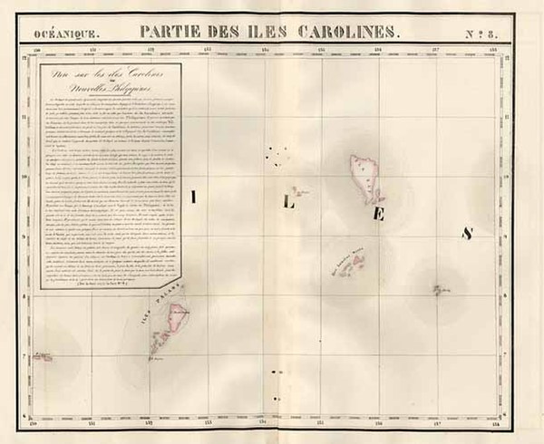 80-Australia & Oceania, Oceania and Other Pacific Islands Map By Philippe Marie Vandermaelen