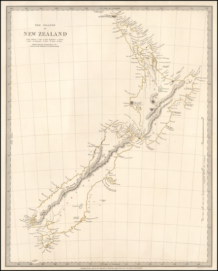 19-New Zealand Map By SDUK
