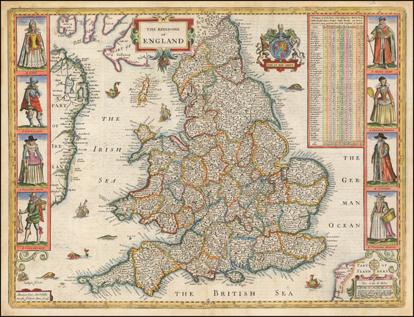 72-England Map By John Speed