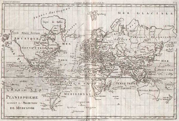 80-World and World Map By Rigobert Bonne