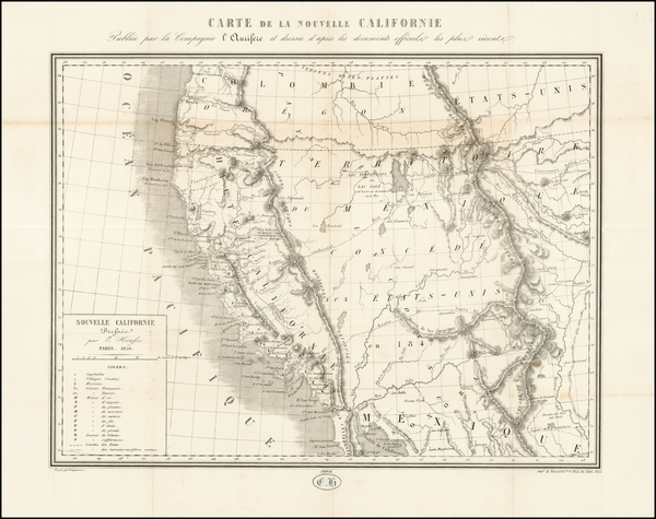 15-California Map By E. Housse