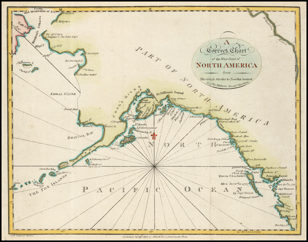 79-Alaska and Canada Map By Malham