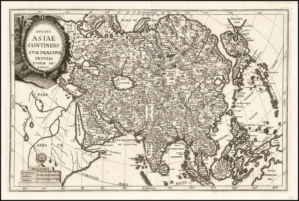 48-Asia and Asia Map By Heinrich Scherer