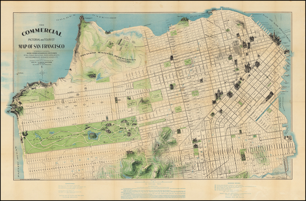 36-California Map By Augustus Chevalier