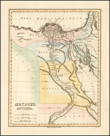 67-Egypt Map By Fielding Lucas Jr.