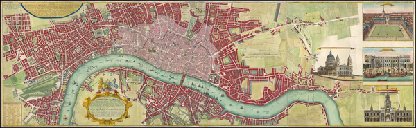 5-British Isles and London Map By Homann Heirs