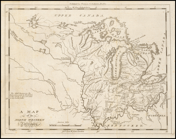 92-Midwest and Plains Map By Jedidiah Morse