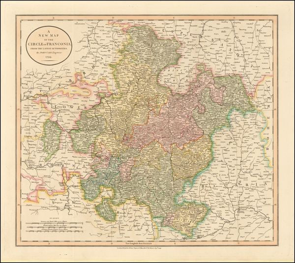 48-Germany Map By John Cary