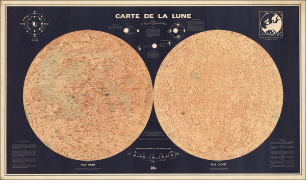 86-Celestial Maps Map By IGN France