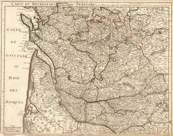 6-Europe and France Map By Guillaume De L'Isle