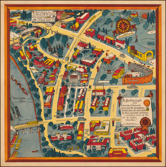 20-Midwest and Minnesota Map By Nadine Semans