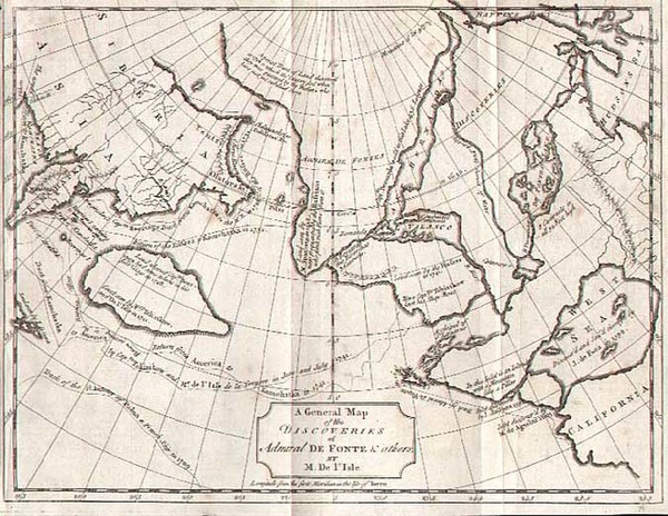 40-Alaska, Asia and Russia in Asia Map By Gentleman's Magazine