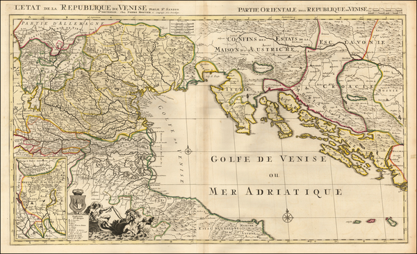 29-Balkans and Italy Map By Pierre Mortier