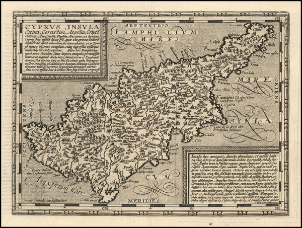 56-Turkey and Greece Map By Matthias Quad / Johann Bussemachaer