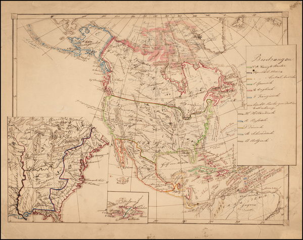 60-North America Map By Anonymous