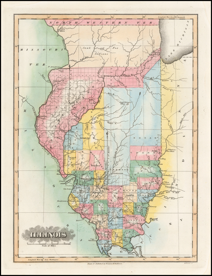 38-Midwest Map By Fielding Lucas Jr.