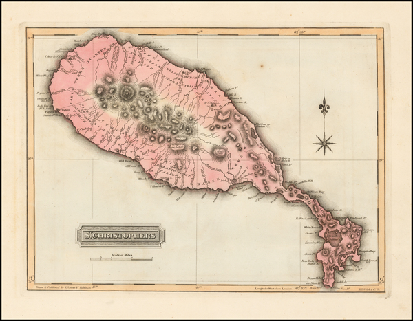 4-Caribbean Map By Fielding Lucas Jr.