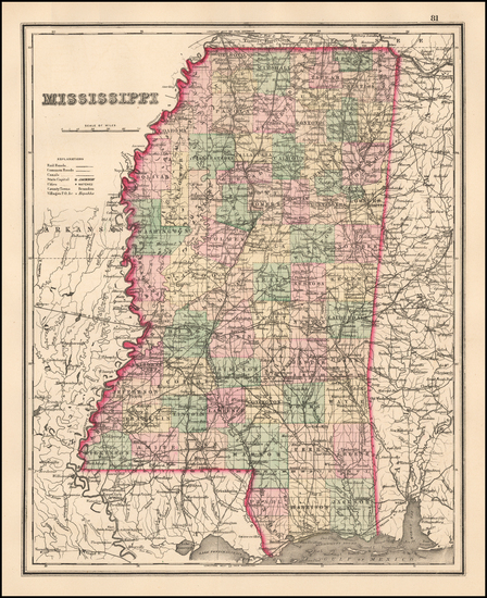 72-South Map By O.W. Gray