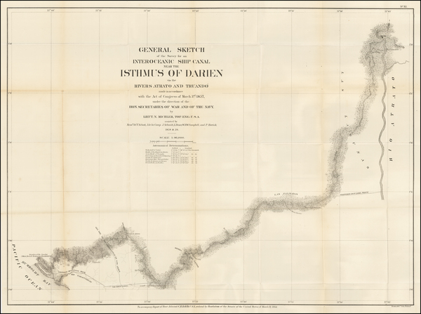 62-Central America Map By Bowen & Co.